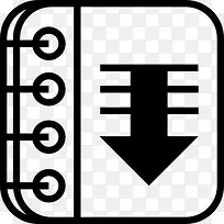 记事本图标-空若网 记事本图标-空若网