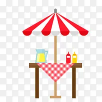 矢量卡通简洁扁平化桌子-空若网 矢量卡通简洁扁平化桌子-空若网