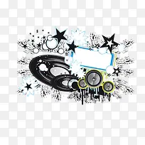 活力青春音乐炫动背景-空若网 活力青春音乐炫动背景-空若网