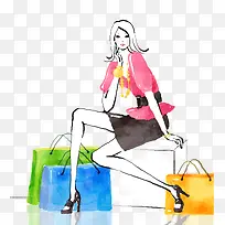 �ֻ湺��Ů��ͼƬ-������