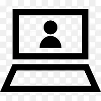 笔记本电脑图标-空若网 笔记本电脑图标-空若网