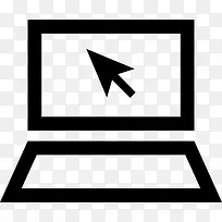 笔记本电脑图标-空若网 笔记本电脑图标-空若网