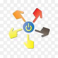 扁平化矢量按钮-空若网 扁平化矢量按钮-空若网