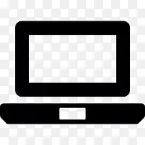 老式的笔记本电脑图标-空若网 老式的笔记本电脑图标-空若网