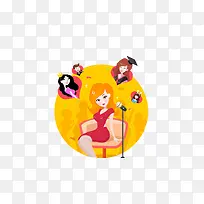 主播APP的启动页-空若网 主播APP的启动页-空若网