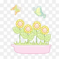 可爱向日葵-空若网 可爱向日葵-空若网