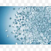 散落冰块摄影-空若网 散落冰块摄影-空若网