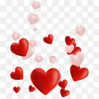 214情人节立体爱心设计-空若网 214情人节立体爱心设计-空若网