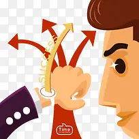 矢量时间素材-空若网 矢量时间素材-空若网