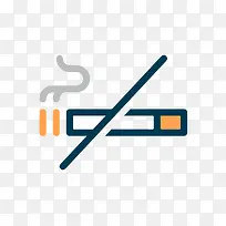 禁止吸烟图标icon-空若网 禁止吸烟图标icon-空若网