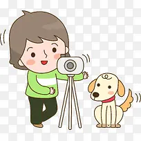 卡通照相儿童-空若网 卡通照相儿童-空若网