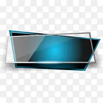 蓝色玻璃招牌-空若网 蓝色玻璃招牌-空若网