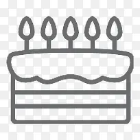 生日蛋糕Outline-icons-空若网 生日蛋糕Outline-icons-空若网