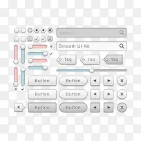 UI设计套件播放器按钮-空若网 UI设计套件播放器按钮-空若网