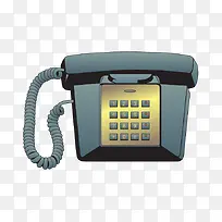 矢量老式拨号电话-空若网 矢量老式拨号电话-空若网