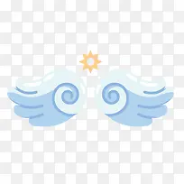 卡通翅膀矢量图下载-空若网 卡通翅膀矢量图下载-空若网