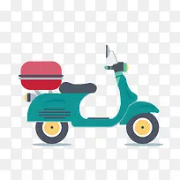 卡通扁平化电动车设计-空若网 卡通扁平化电动车设计-空若网