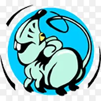 12生肖可爱图标-空若网 12生肖可爱图标-空若网