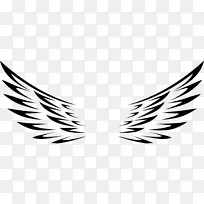 AUTOCAD DXF剪贴画-翅膀-空若网 AUTOCAD DXF剪贴画-翅膀-空若网