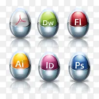 软件系例彩蛋PNG图标-空若网 软件系例彩蛋PNG图标-空若网