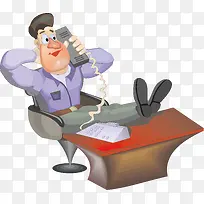 电话咨询的男人-空若网 电话咨询的男人-空若网