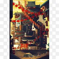 插画场景绘本奇幻-空若网 插画场景绘本奇幻-空若网