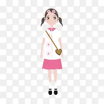 女孩麻布材料衣服-空若网 女孩麻布材料衣服-空若网