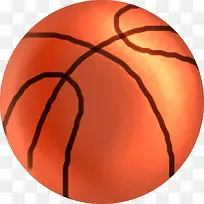橙色卡通篮球手绘人物-空若网 橙色卡通篮球手绘人物-空若网