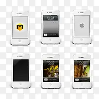 白色iPhone4PNG图标-空若网 白色iPhone4PNG图标-空若网