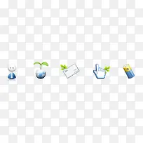 蓝色手指图标-空若网 蓝色手指图标-空若网