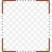 波点虚线文字信件边框-空若网 波点虚线文字信件边框-空若网