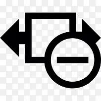 宽度尺寸的删除按钮图标-空若网 宽度尺寸的删除按钮图标-空若网