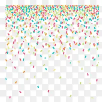 彩色碎纸屑背景矢量素材-空若网 彩色碎纸屑背景矢量素材-空若网