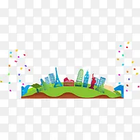 扁平化海报装饰-空若网 扁平化海报装饰-空若网