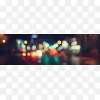 朦胧毛玻璃都市夜景海报背景-空若网 朦胧毛玻璃都市夜景海报背景-空若网