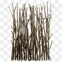 树枝栅栏-空若网 树枝栅栏-空若网