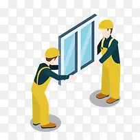 黄色安装窗户-空若网 黄色安装窗户-空若网