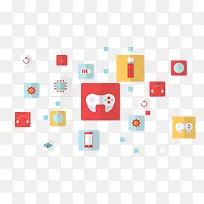 彩色方块电子设备-空若网 彩色方块电子设备-空若网