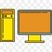 计算机网络云端线性图标-空若网 计算机网络云端线性图标-空若网