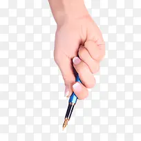朝下拿着钢笔的手-空若网 朝下拿着钢笔的手-空若网
