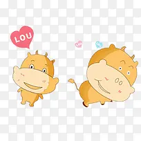 可爱的牛牛-空若网 可爱的牛牛-空若网