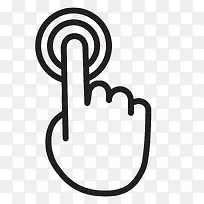 卡通手绘 手触屏 手势-空若网 卡通手绘 手触屏 手势-空若网