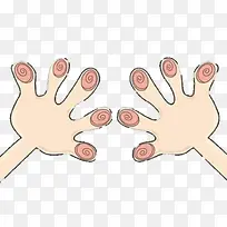 卡通可爱手掌-空若网 卡通可爱手掌-空若网