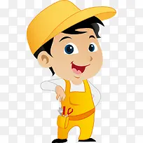 安装工png元素-空若网 安装工png元素-空若网