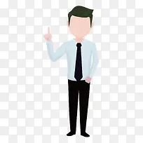 扁平化招聘人物矢量-空若网 扁平化招聘人物矢量-空若网