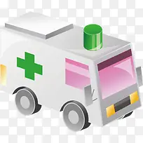 救护车png矢量素材-空若网 救护车png矢量素材-空若网
