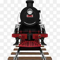 卡通手绘老式火车车头-空若网 卡通手绘老式火车车头-空若网