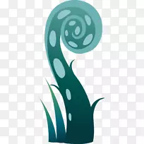 绿色剪贴画-蕨类植物-空若网 绿色剪贴画-蕨类植物-空若网