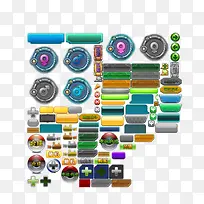 游戏按钮边框元素-空若网 游戏按钮边框元素-空若网