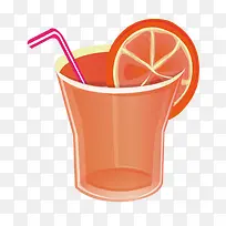 矢量水果饮料杯子冷饮-空若网 矢量水果饮料杯子冷饮-空若网